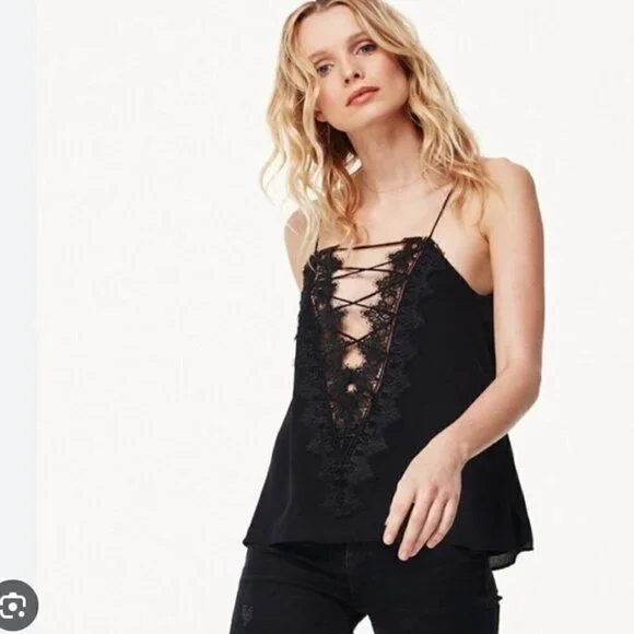 Cami NYC black Charlie lace camisole tank - Picture 8 of 8